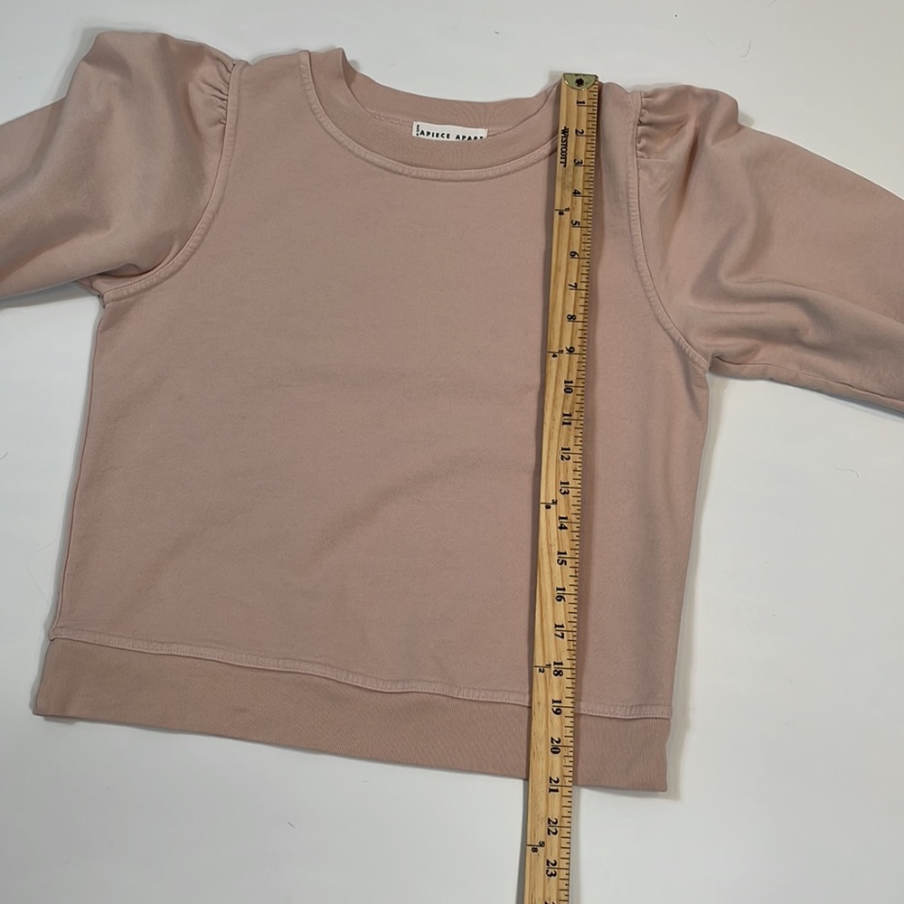 Apiece Apart New York Top Size S Long Sleeve - Picture 9 of 15